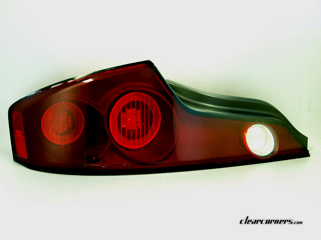 NEW Design Black LED Tail Lights Brake Lamps For 2003 2004 2005 G35 35GT Coupe