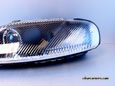 01-05 Lexus Z4 SC430 (Soarer) — Super LED Headlight (Matte-Black Finish)