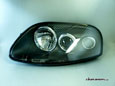 97-98 Toyota A80 Supra — US-spec Super LED Headlight (Matte-Black)