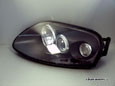 97-98 Toyota A80 Supra — US-spec Super LED Headlight (Matte-Black)