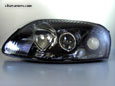 93-98 Toyota A80 Supra — EU-spec Super LED Headlight (Black Obsidian)