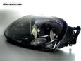 93-98 Toyota A80 Supra — EU-spec Super LED Headlight (Black Obsidian)