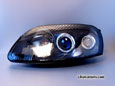 93-98 Toyota A80 Supra — EU-spec Super LED Headlight (Matte-Black Finish)