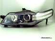 04-08 Acura TL — Clear LED Headlight (Type-S w/ Matte-Black Bezel)